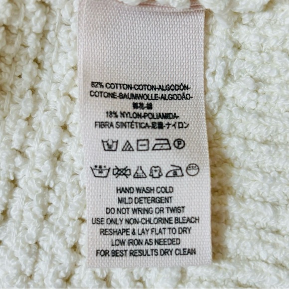 NWT Free People Ivory Turtleneck Sweater Small - Picture 8 of 8